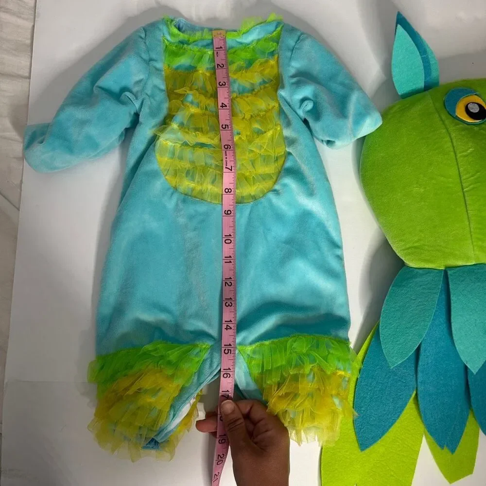 Pottery Barn Kids Baby Bright Parrot Costume 6-12m